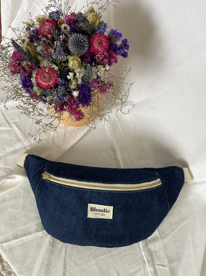 Sac banane en jeans